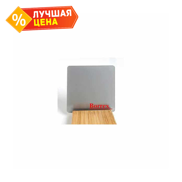 Монолитный поликарбонат 4 мм BORREX серый 2050х3050 мм